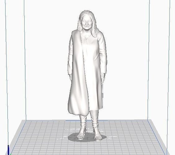  Decent Pakistani Woman 3D print model