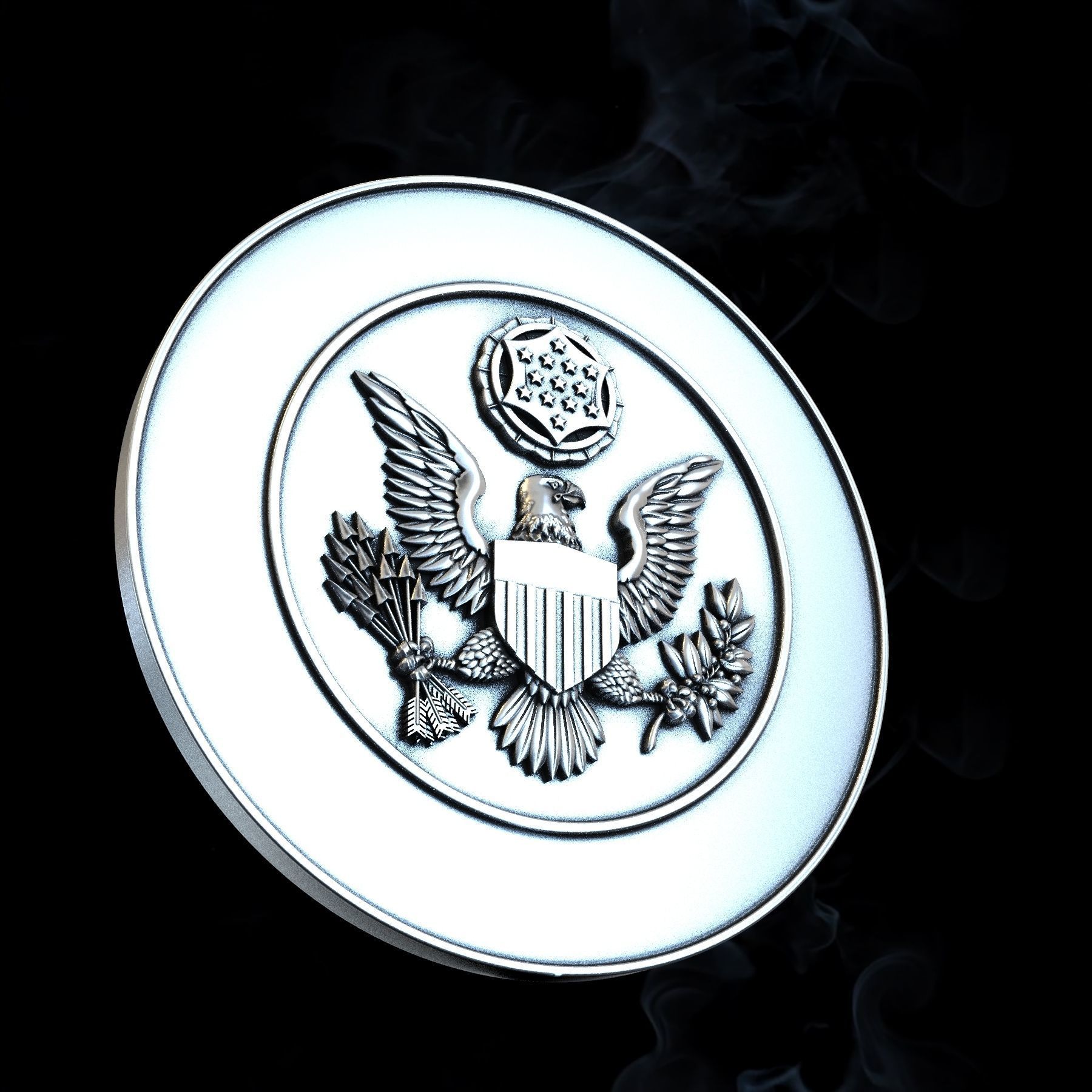 US GREAT SEAL 3D model 3D printable | CGTrader