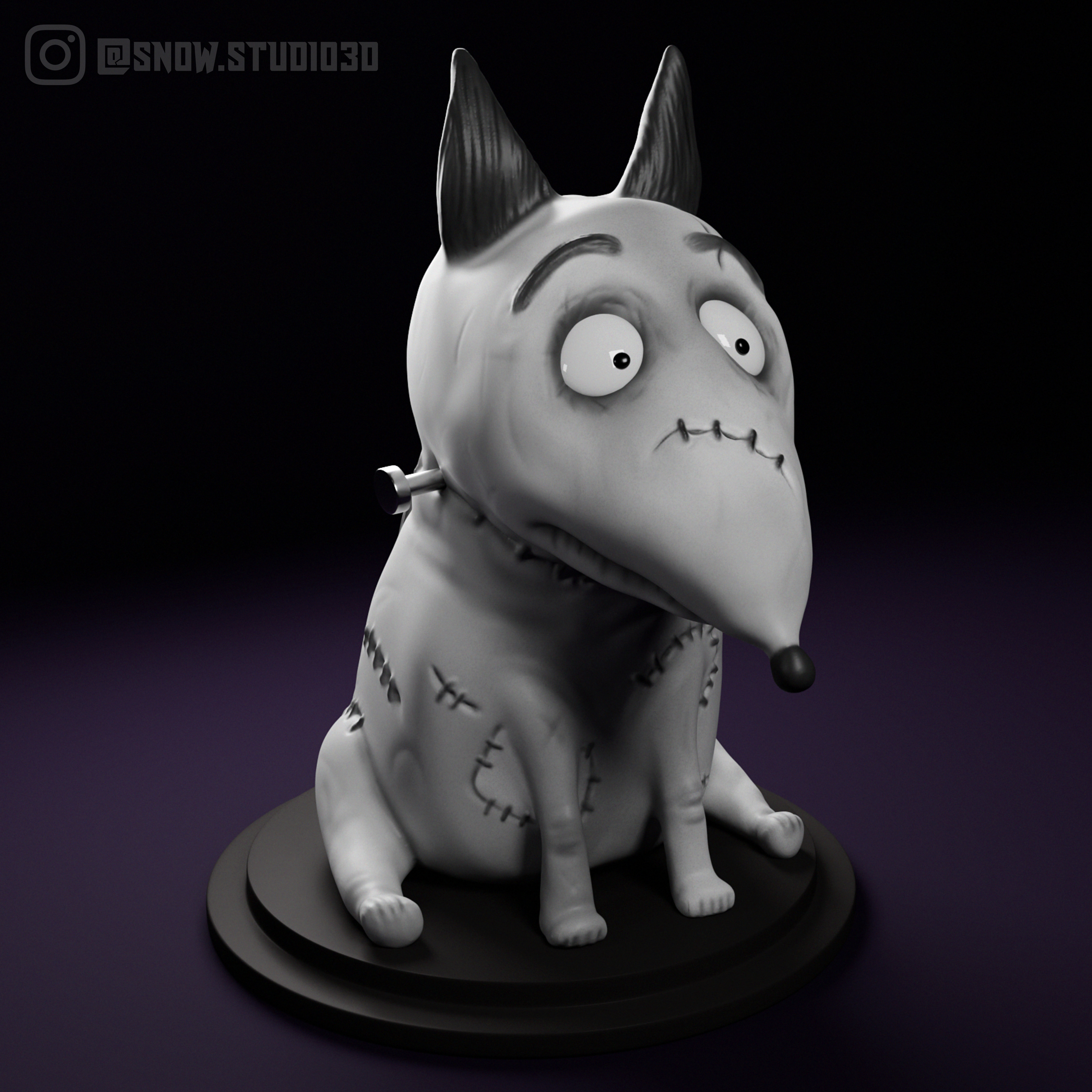Sparky - Frankenweenie 3D model 3D printable | CGTrader