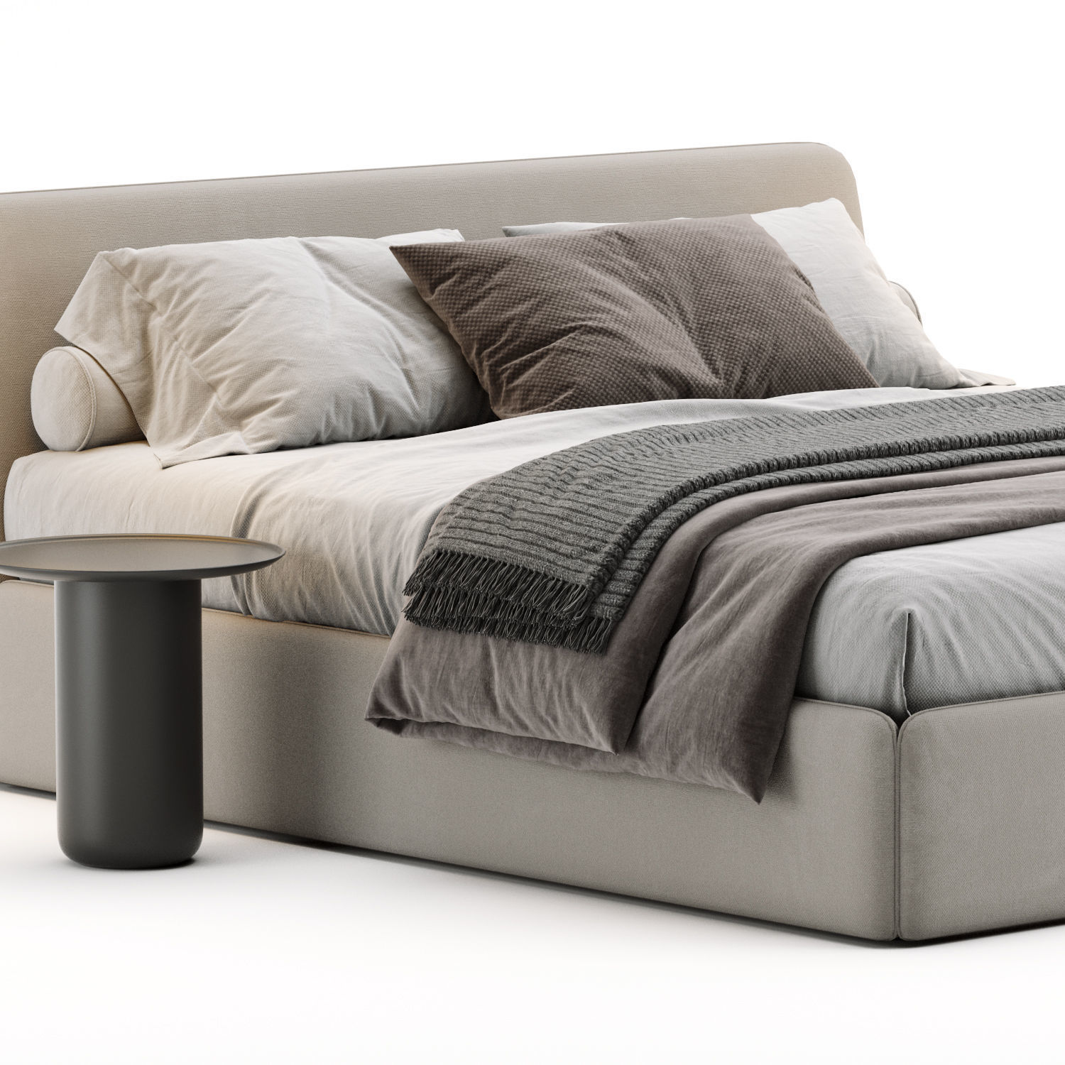 Bonaldo True Bed 3D model_6