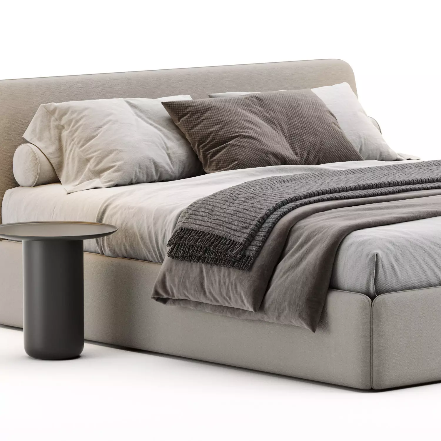 Bonaldo True Bed 3D model_0