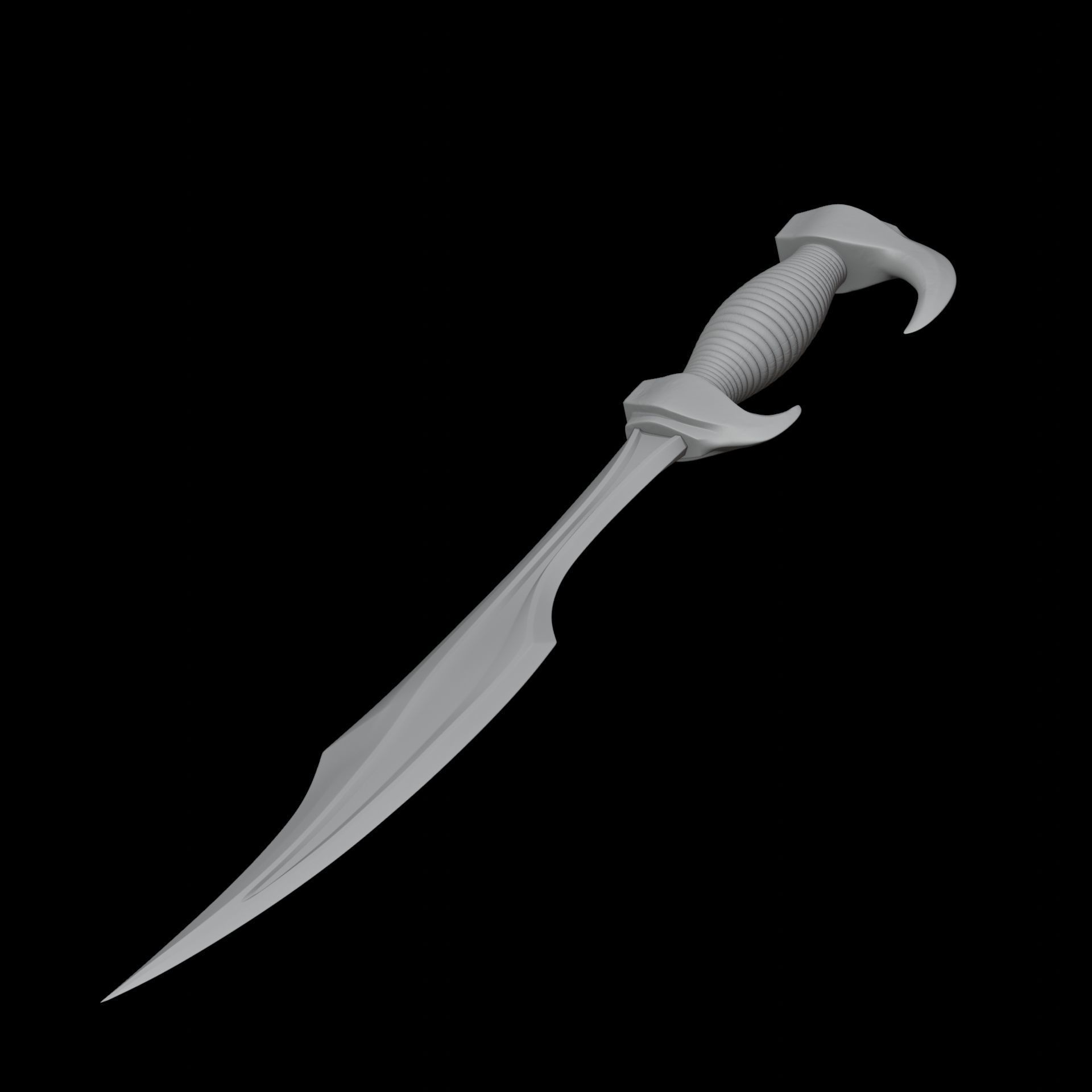 300 Spartan Sword Printable STL 3D print model_2