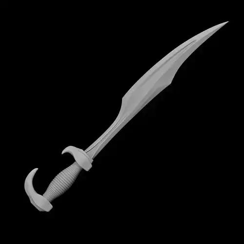 300 Spartan Sword Printable STL