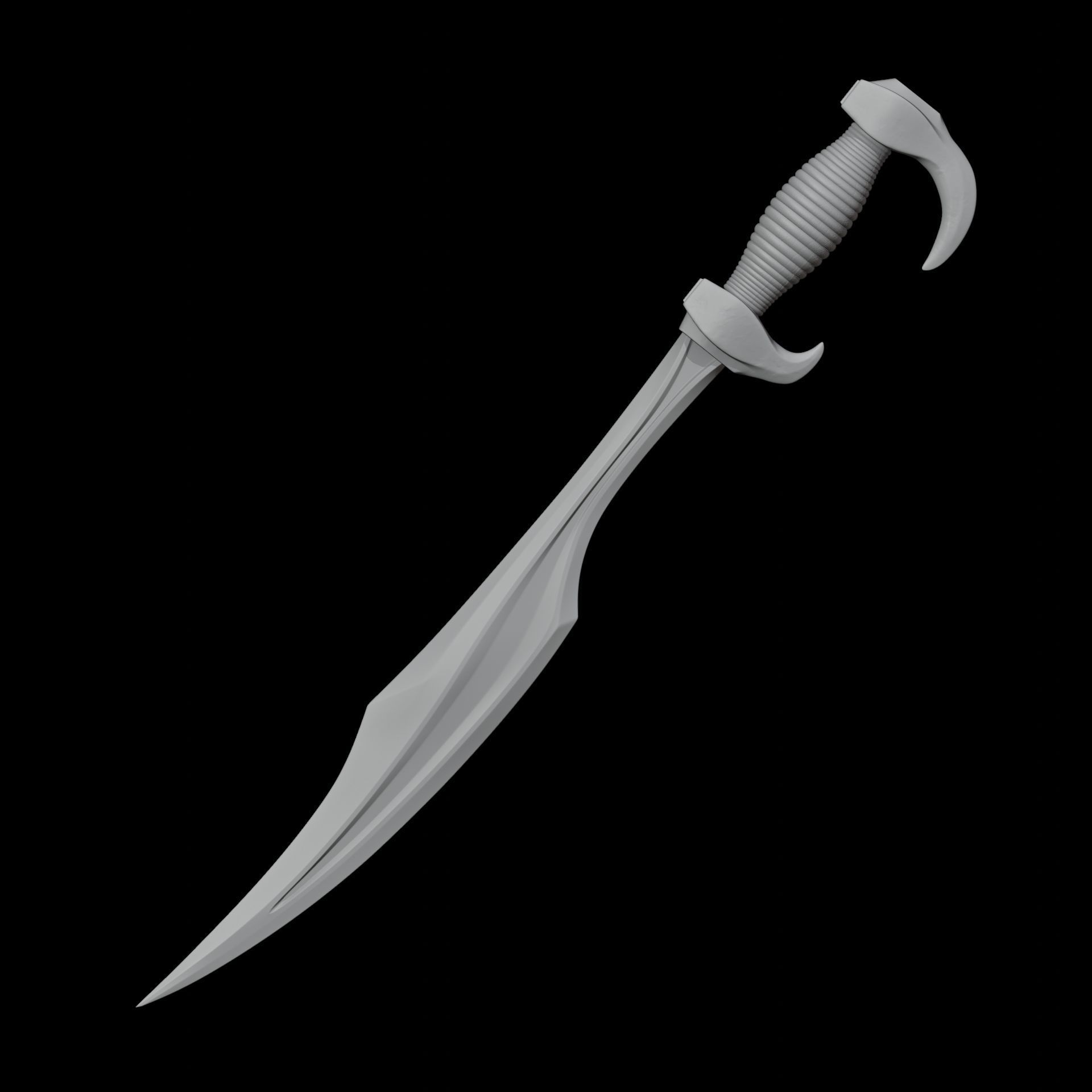 300 Spartan Sword Printable STL 3D print model_1