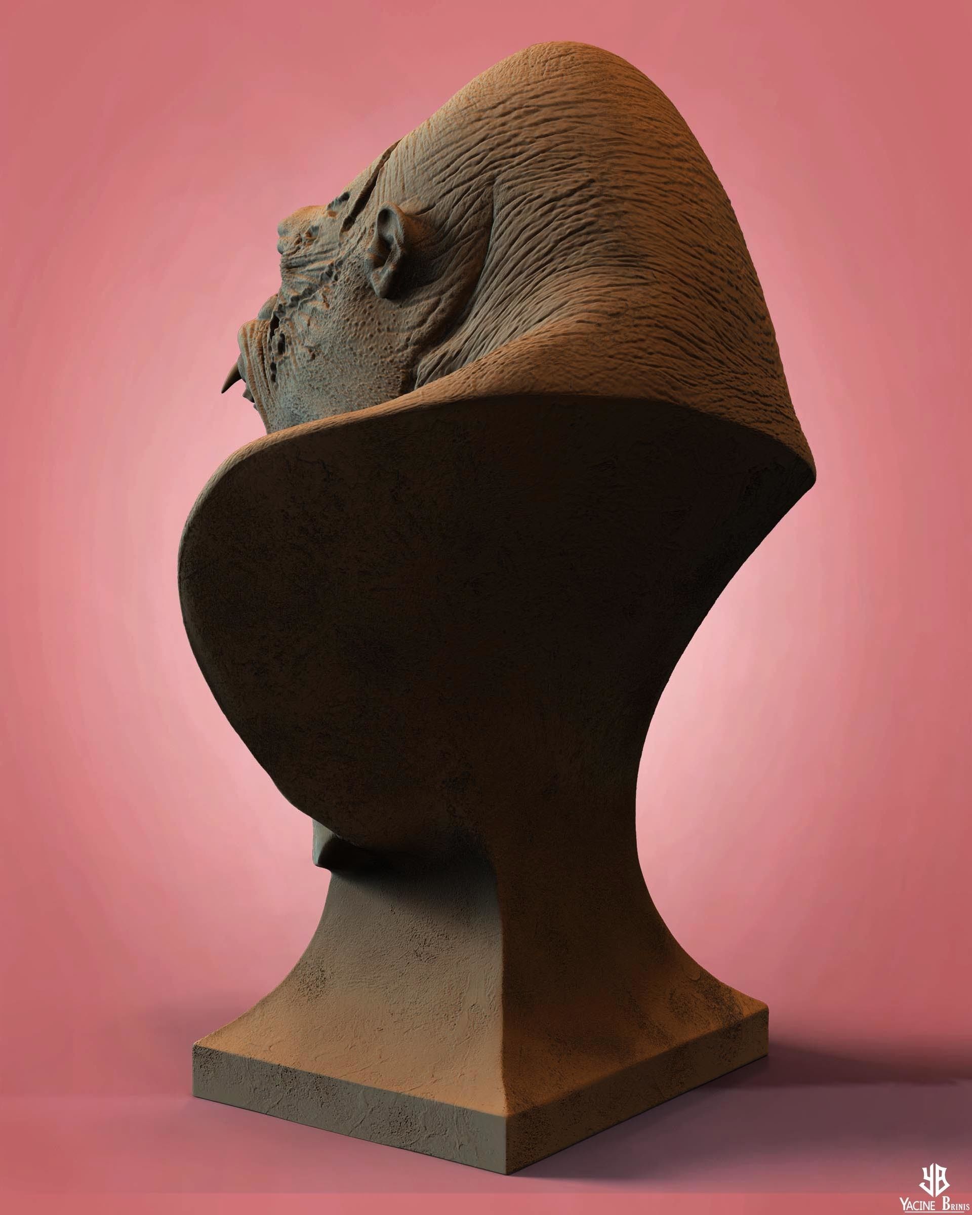 King Gorilla 3D Model 3D print model_14