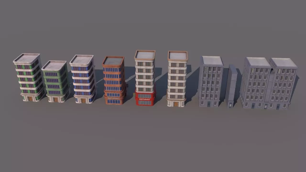 Building Low-poly 3D model_0