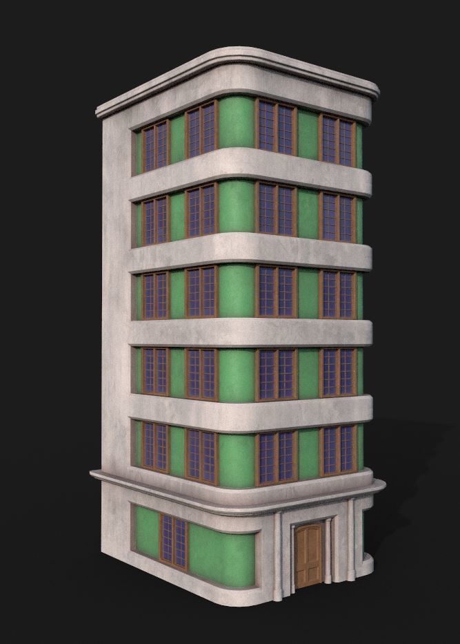 Building Low-poly 3D model_17