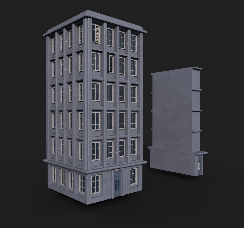 Building Low-poly 3D model_19