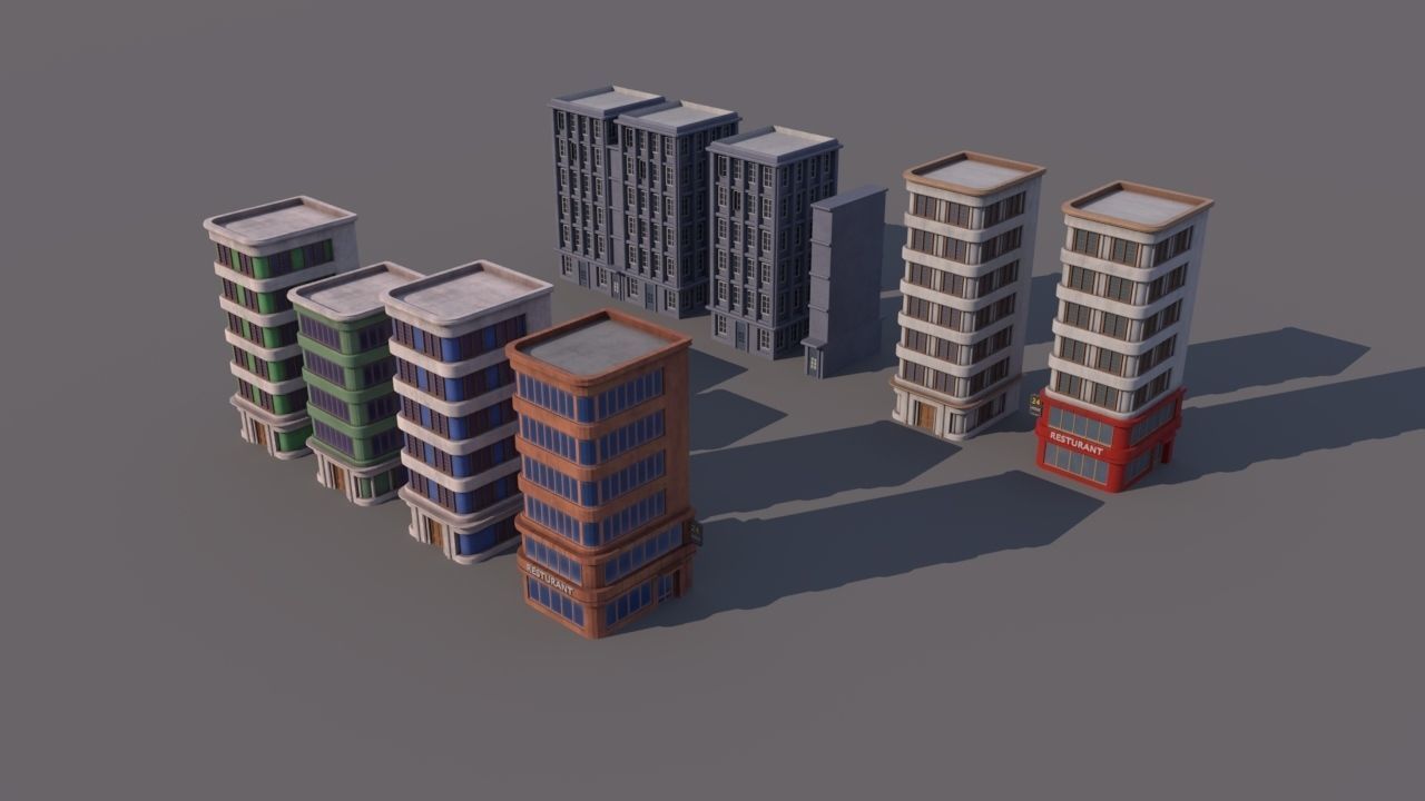 Building Low-poly 3D model_2