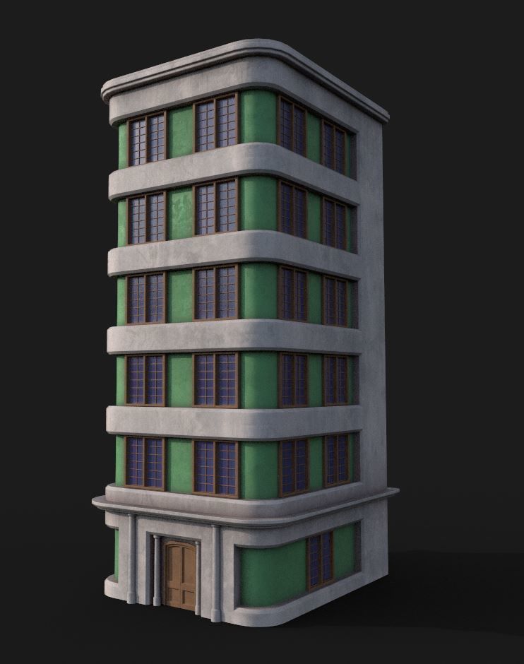 Building Low-poly 3D model_18