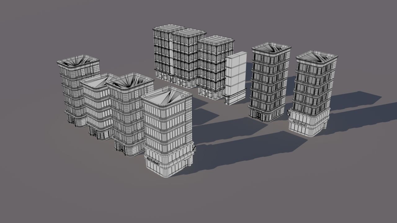 Building Low-poly 3D model_6