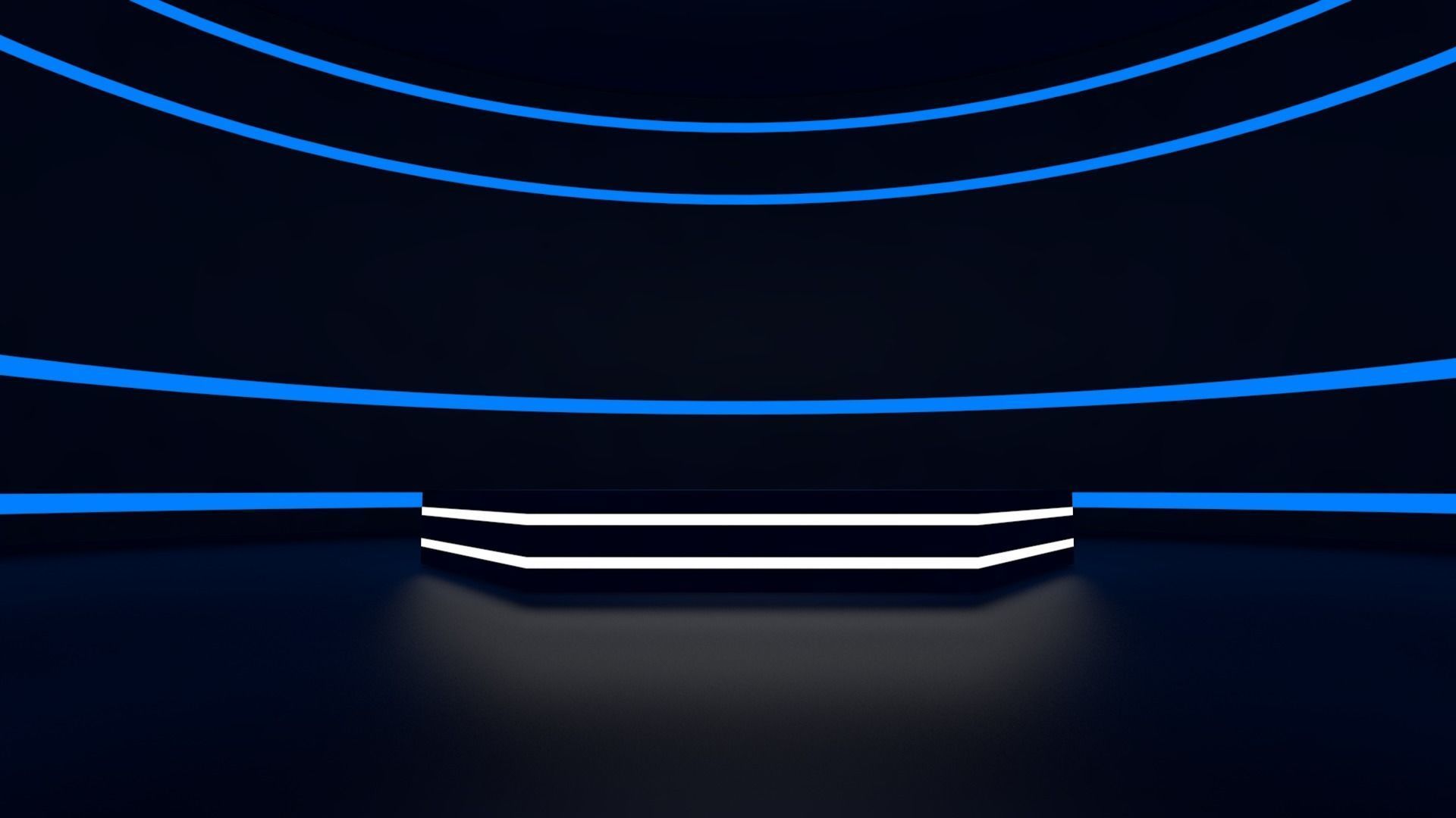 Sci Fi Room Low-poly 3D model_2