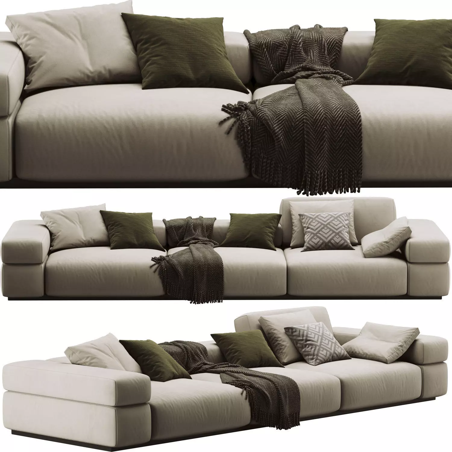 Lema Brick Lane Sofa 3D model