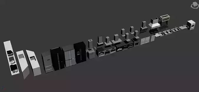 KITCHEN COLLECTION with appliances