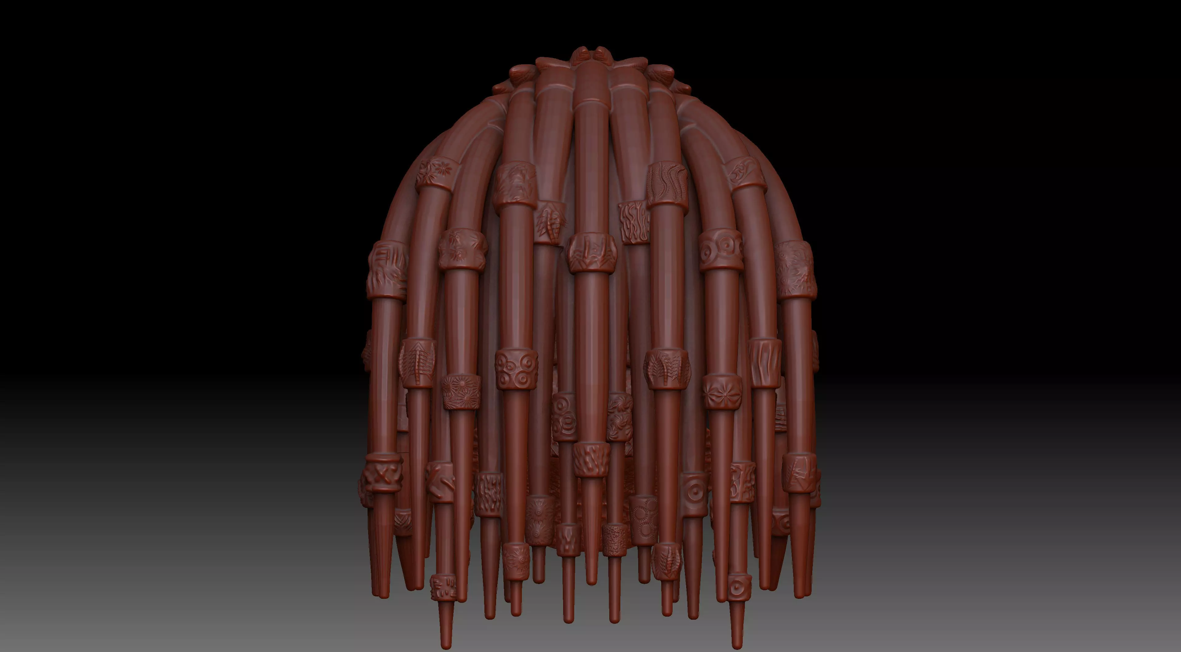 Predator head 3D print model