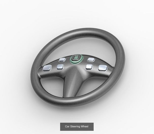 CAR PARTS MINIATURE PACK 3D Model Collection_5