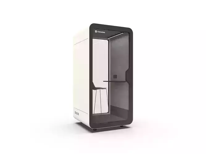 Office Phone Booth 3D model