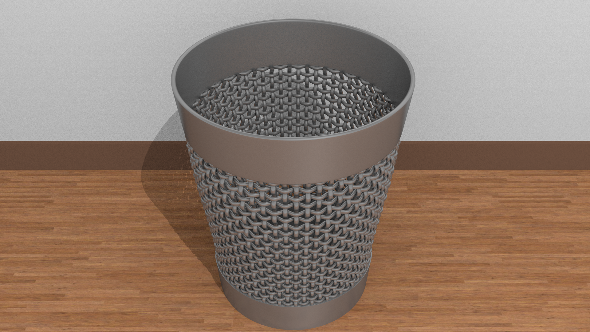 Trash bin 3D model_1