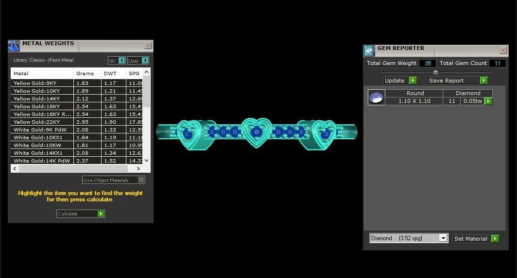 Engagement Wedding Solitaire Heart Ring 3D print model_3