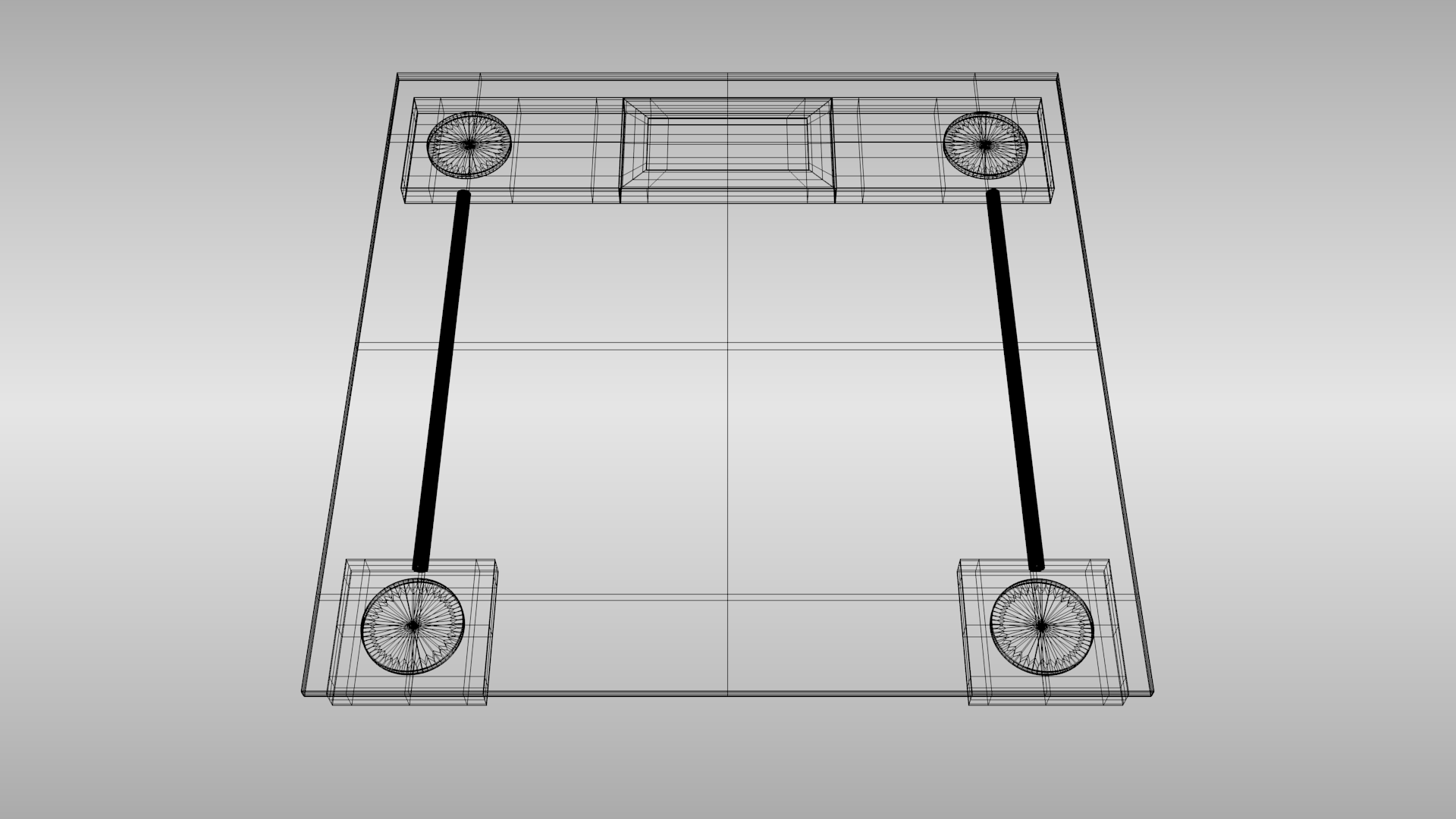 Bathroom scale 3D model_5