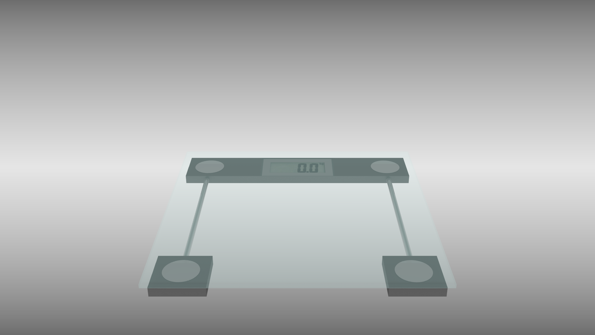 Bathroom scale 3D model_1