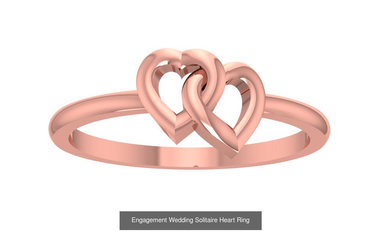 63 Engagement Wedding Solitaire Heart Rings Collection  _57