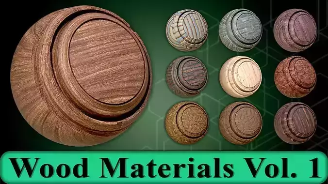 Wood Materials Vol 1