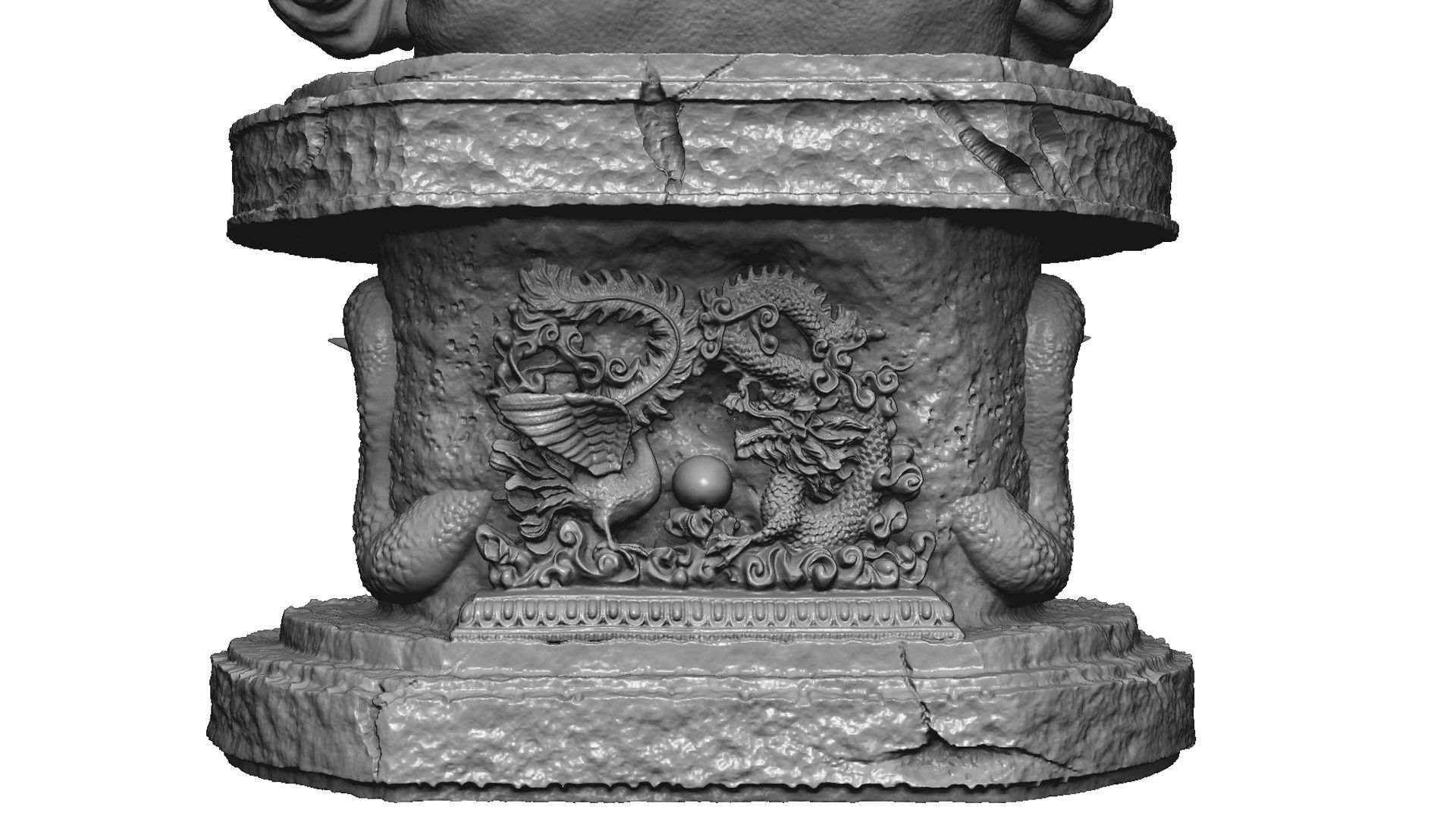 Bruce Lee Bust for 3D printing STL 3D print model_12