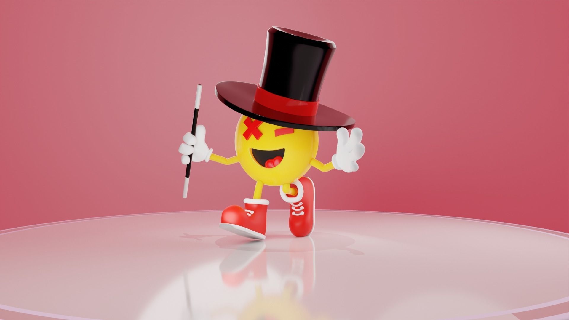 Mascot for 3D Print 3D print model_2