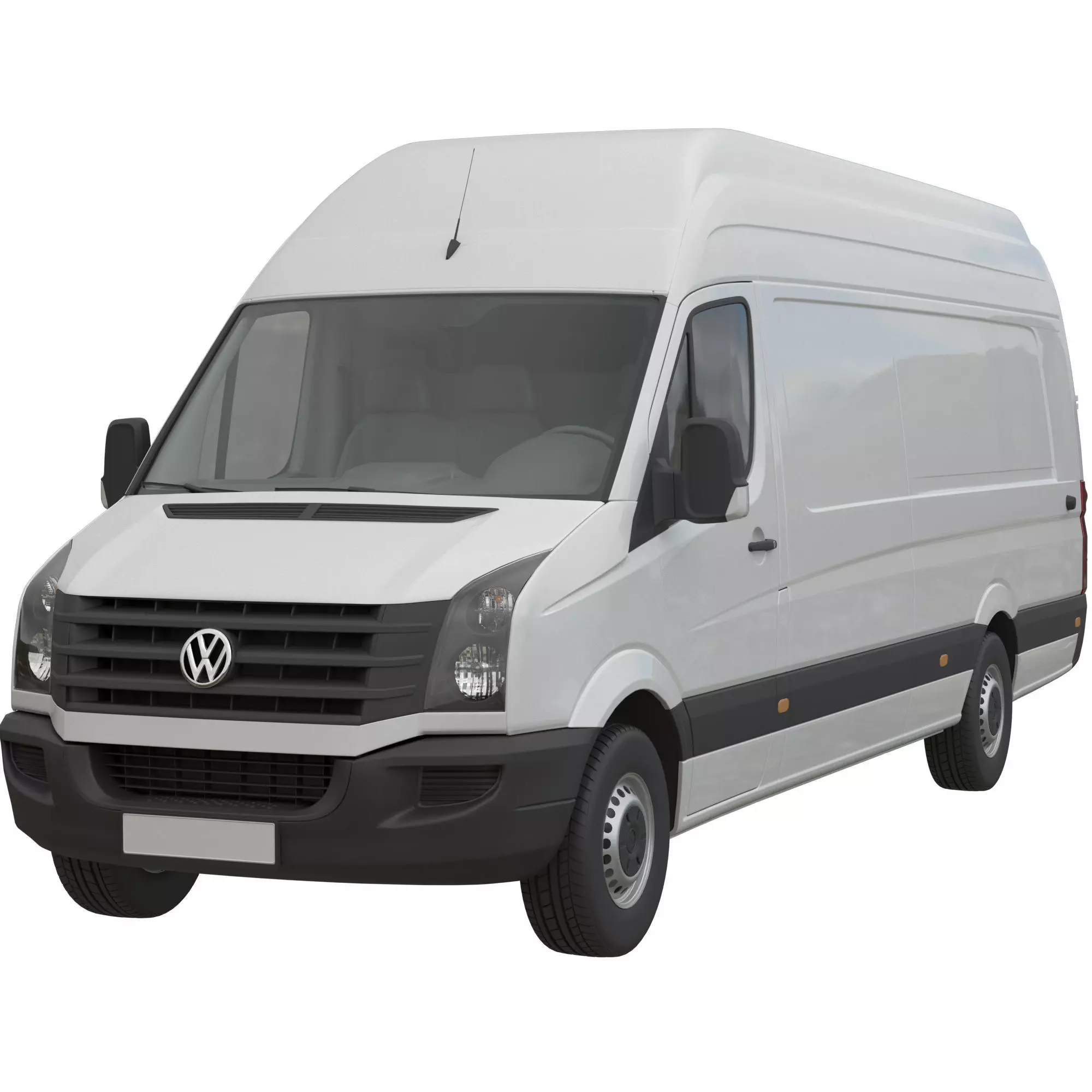 VW Crafter 2011 Panel Van L4H3 3D model