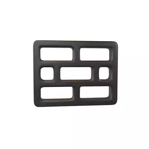 Wall Symbol v1 001 Low-poly 3D model