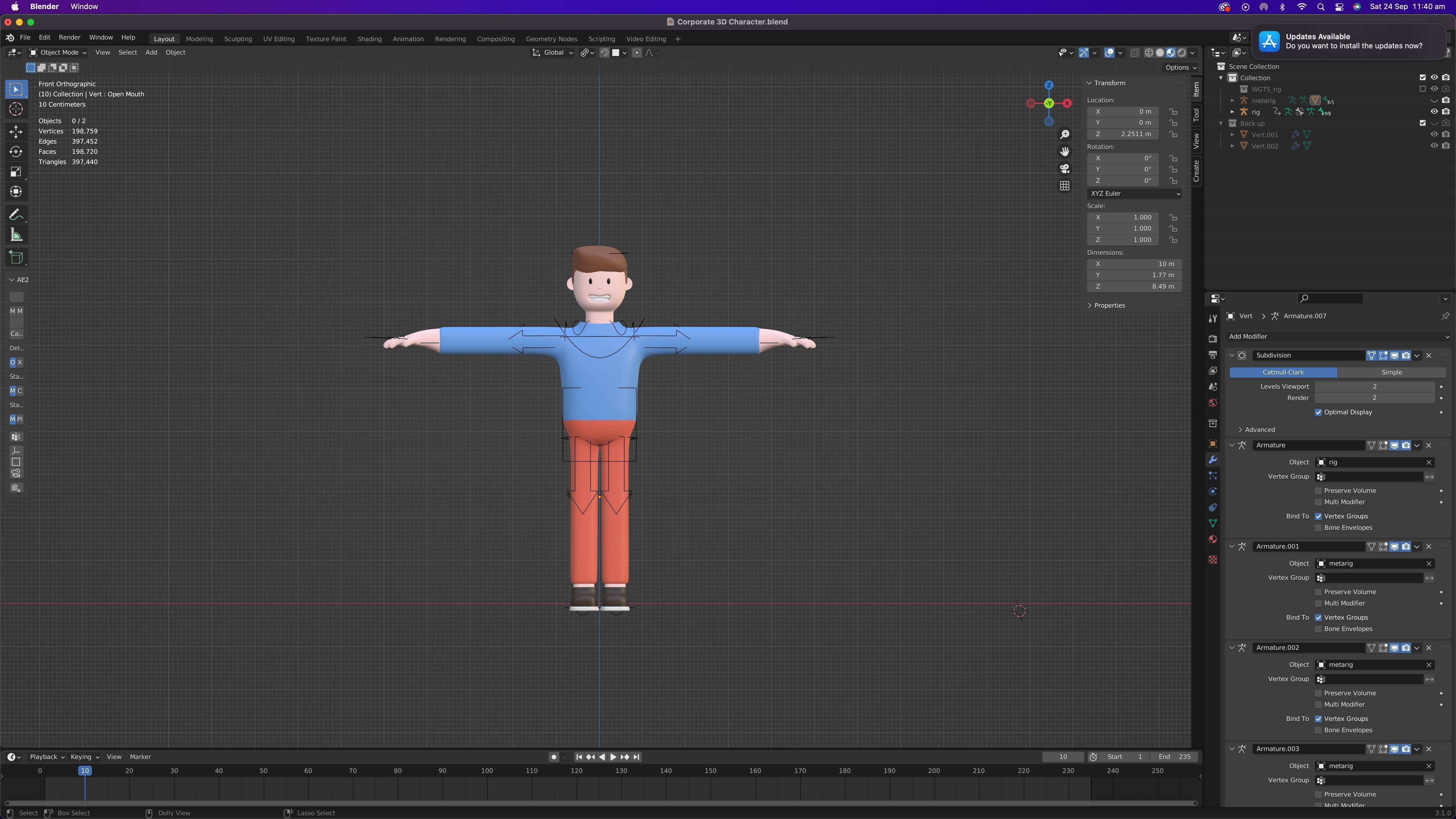 3D model Fully Rigged Character VR / AR / low-poly | CGTrader