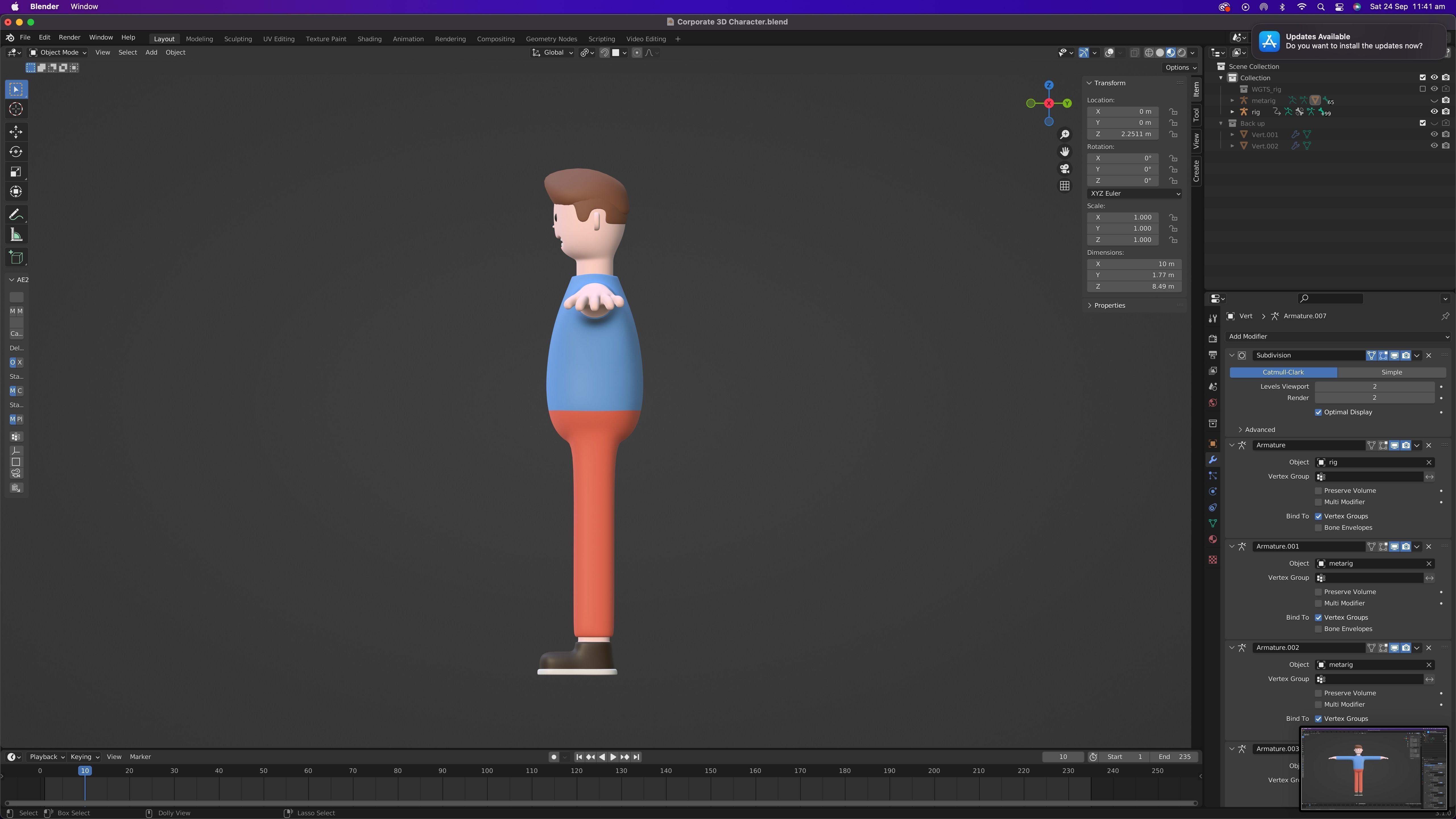 3D model Fully Rigged Character VR / AR / low-poly | CGTrader