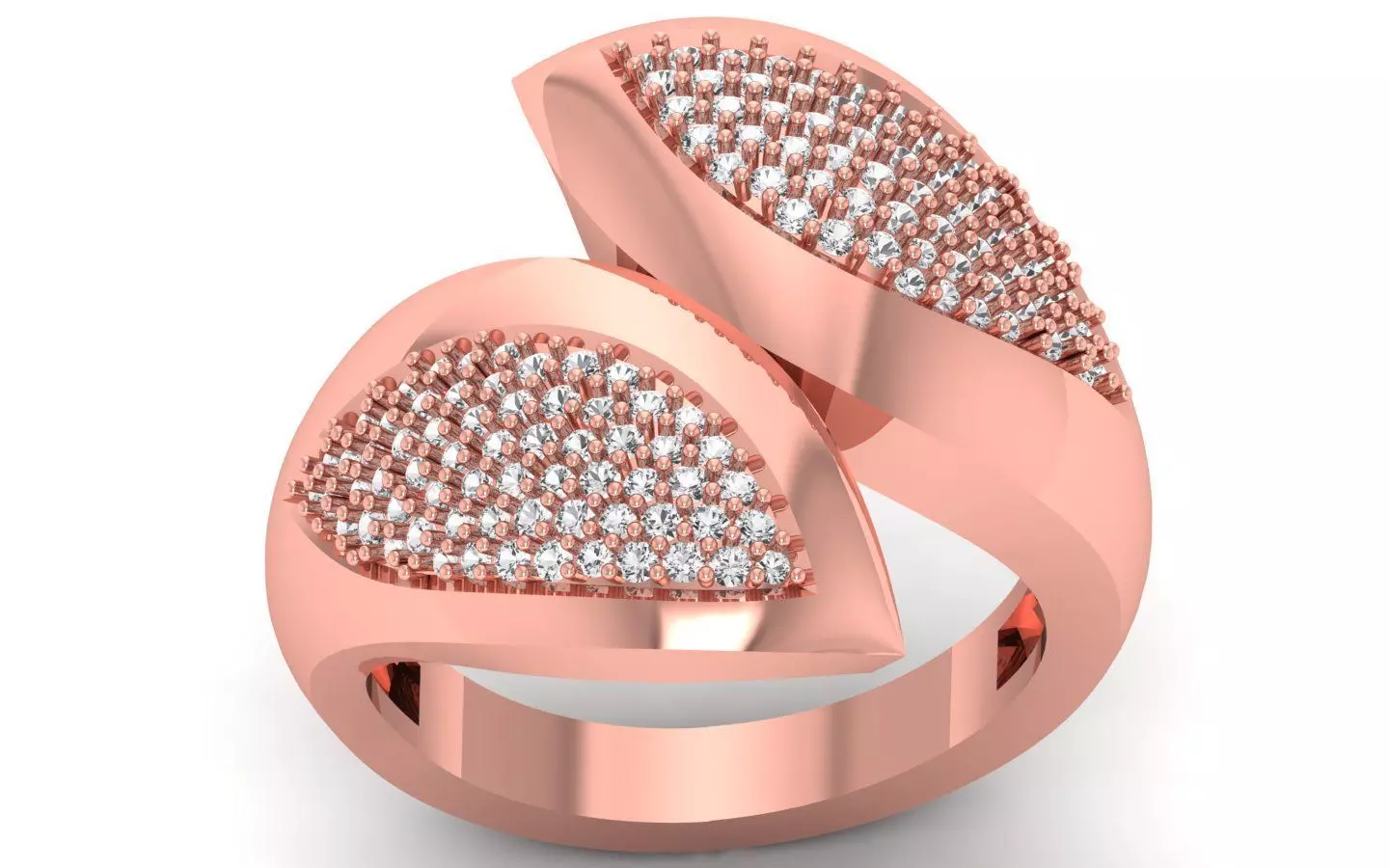  Wedding Solitaire  Ring 3D print model_0