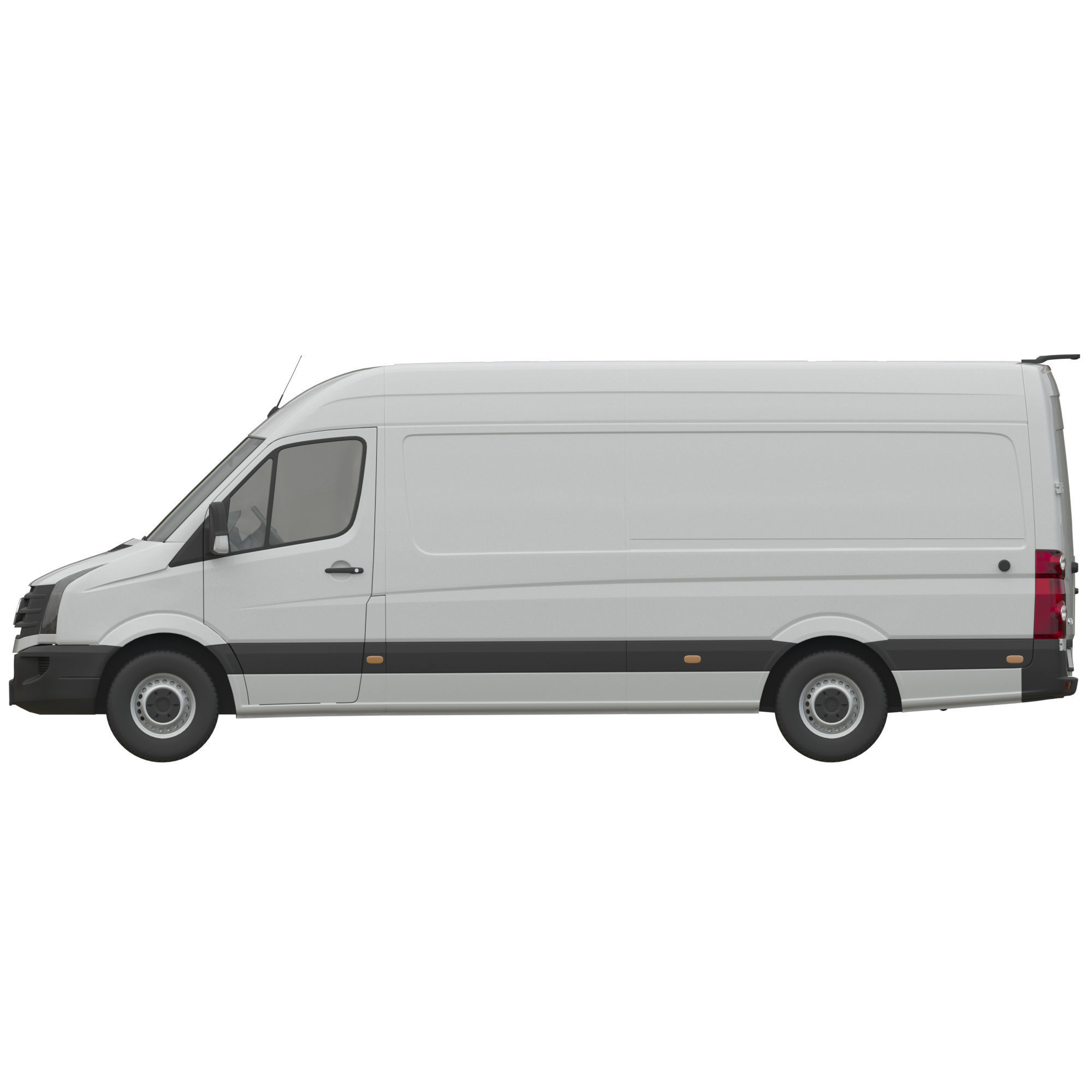 VW Crafter 2011 Panel Van L3H2 3D model_10