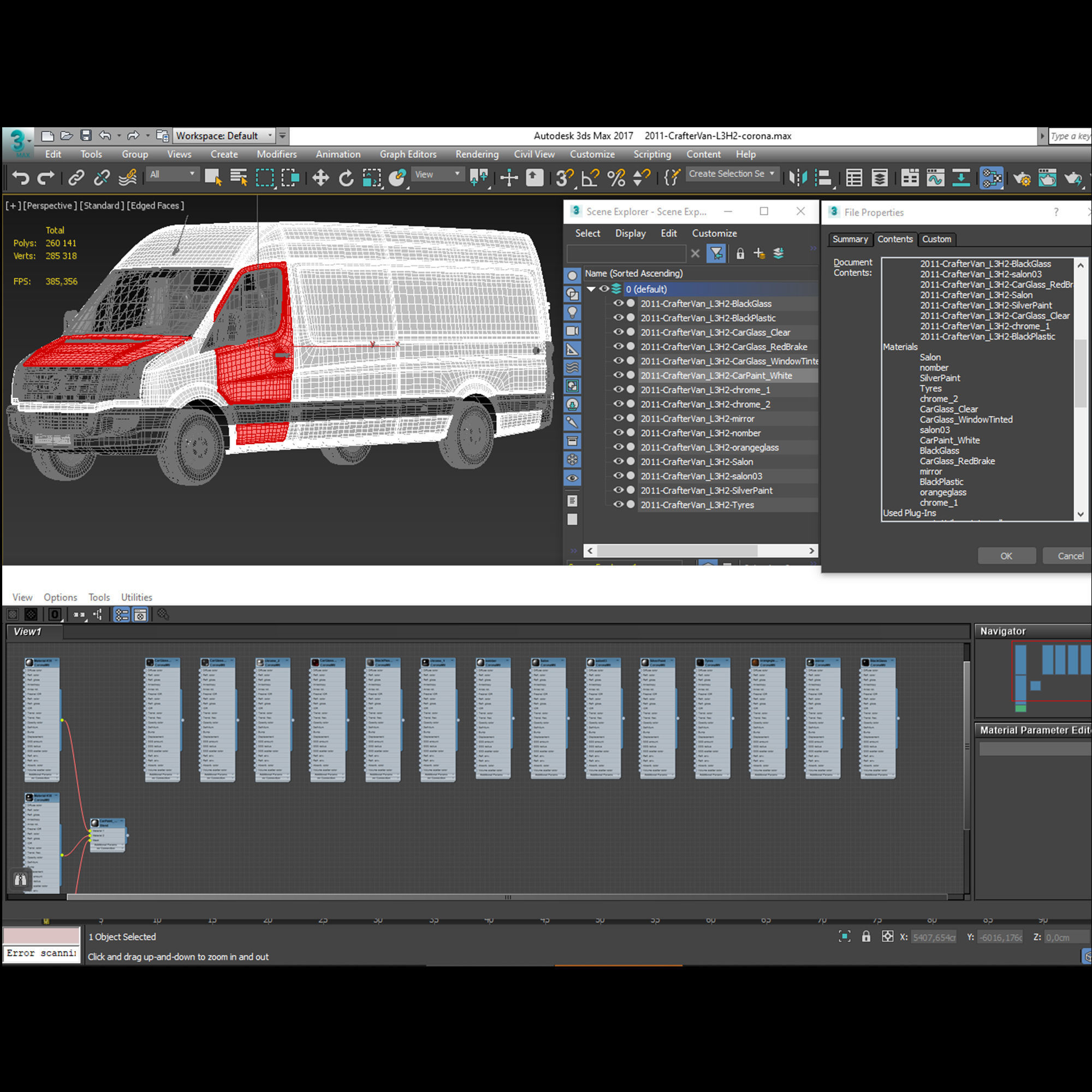 VW Crafter 2011 Panel Van L3H2 3D model_21