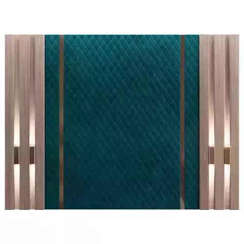 Soft wall panel 80 3D model