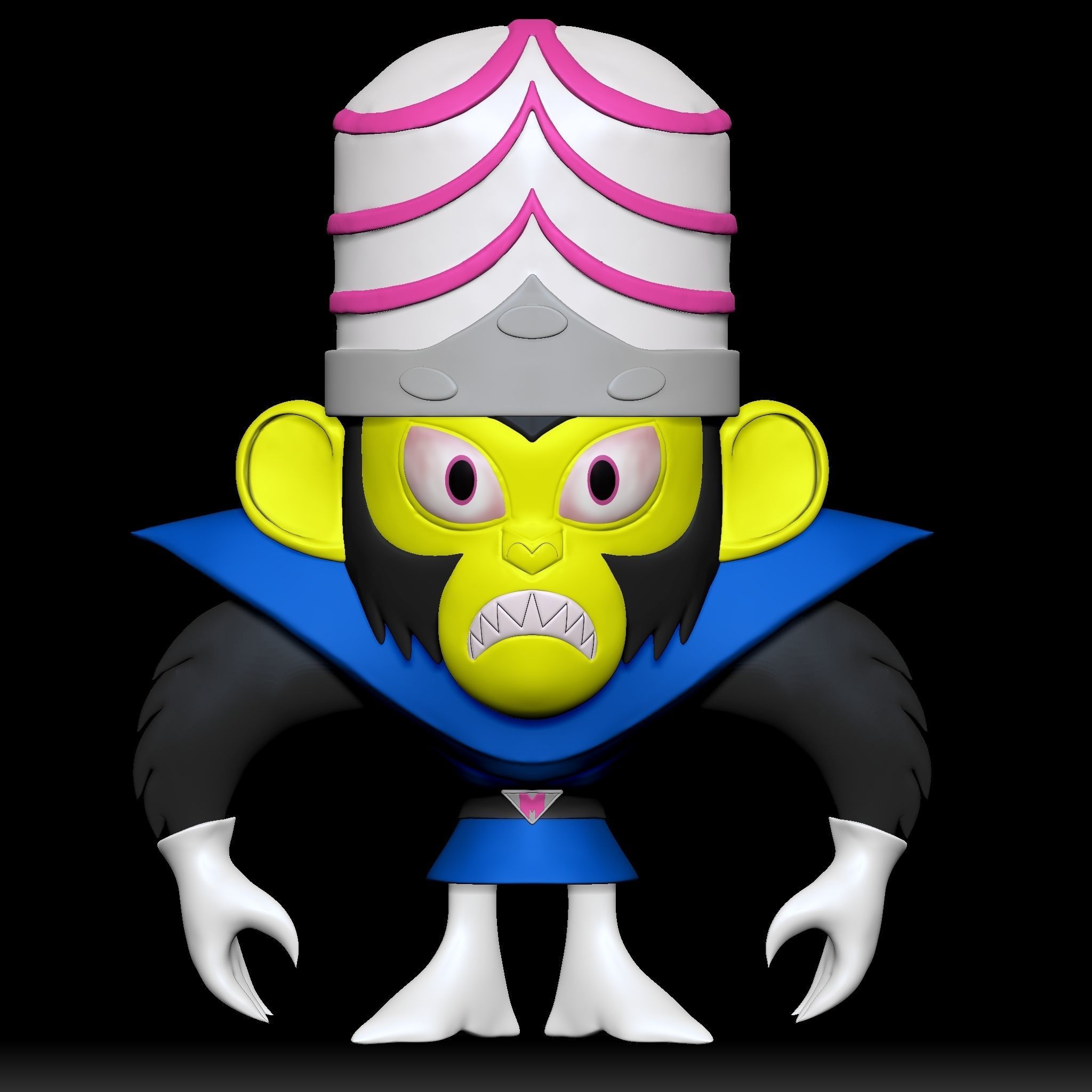 MOJO JOJO KOKO 3D print model_1