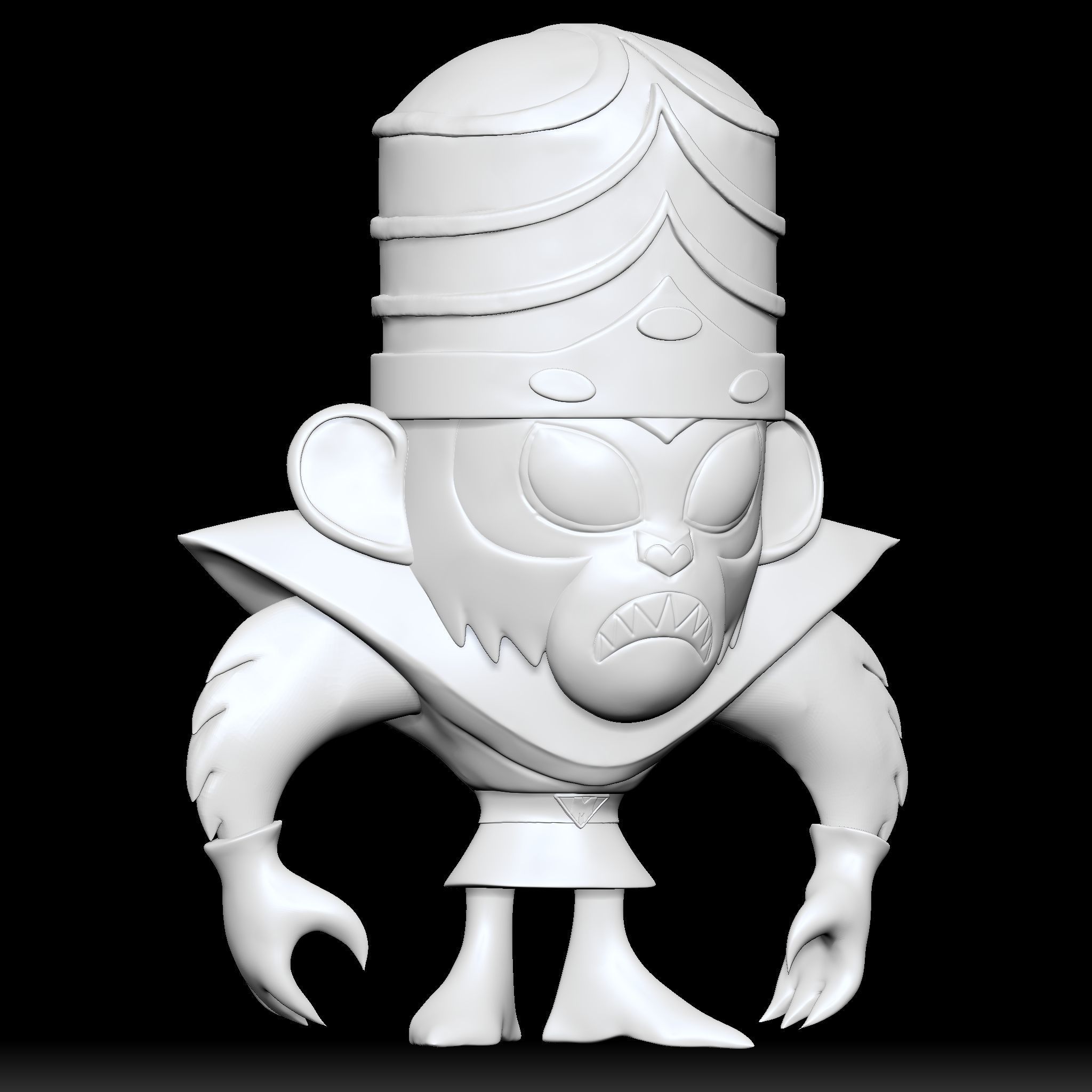 MOJO JOJO KOKO 3D print model_3