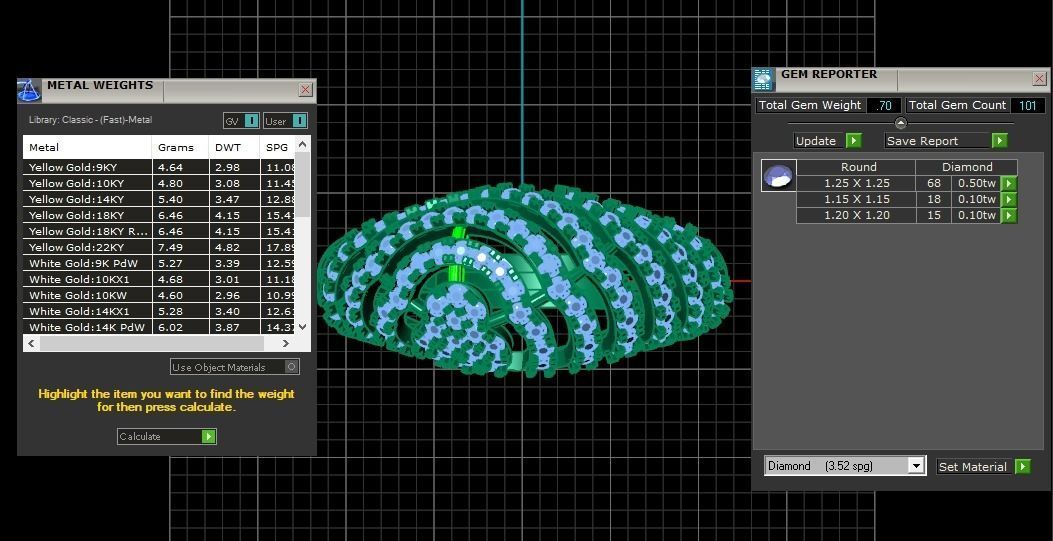  Wedding Solitaire Women Band Ring 3D print model_3