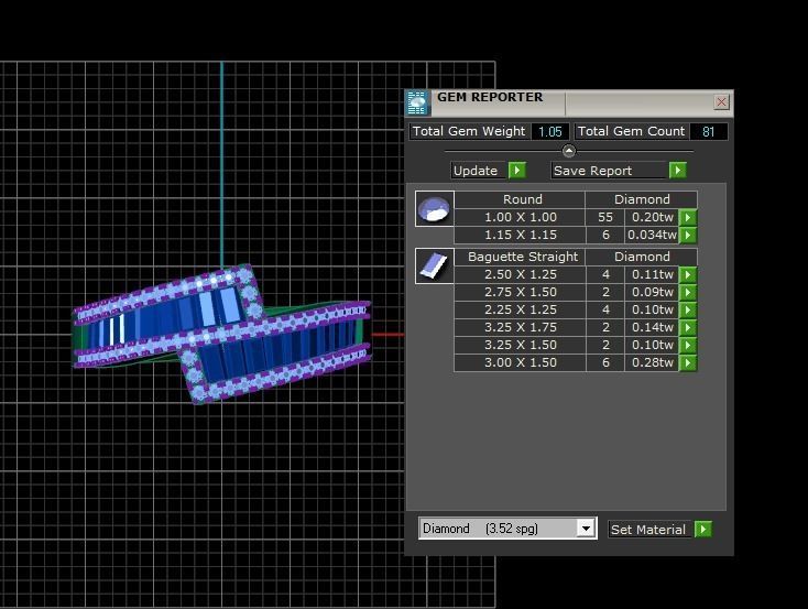  Wedding Solitaire  Ring 3D print model_3