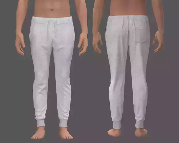 Mens Joggers with Pocket Details