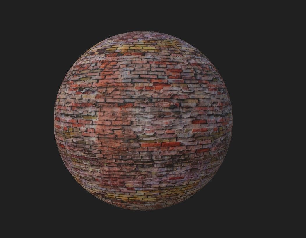 Brick Materials Vol 3   Low-poly 3D model_6