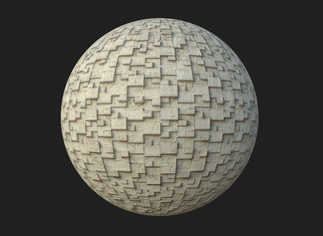 Brick Materials Vol 3   Low-poly 3D model_10