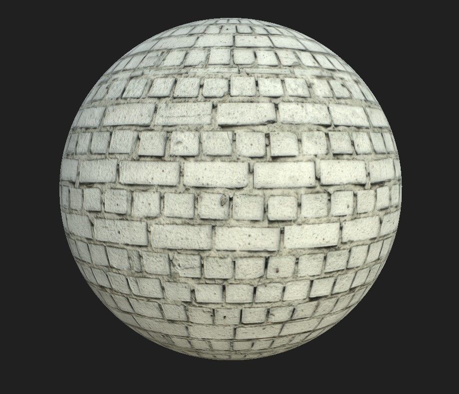 Brick Materials Vol 3   Low-poly 3D model_5