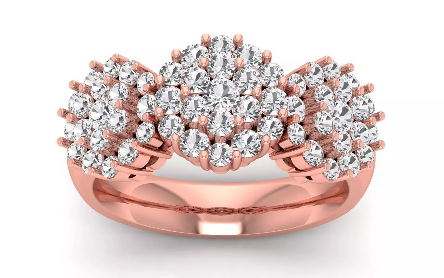  Wedding Solitaire  Ring 3D print model_0