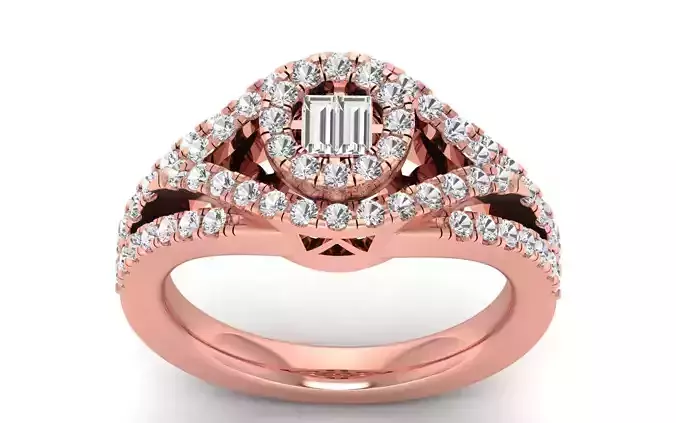 Wedding Solitaire  Ring