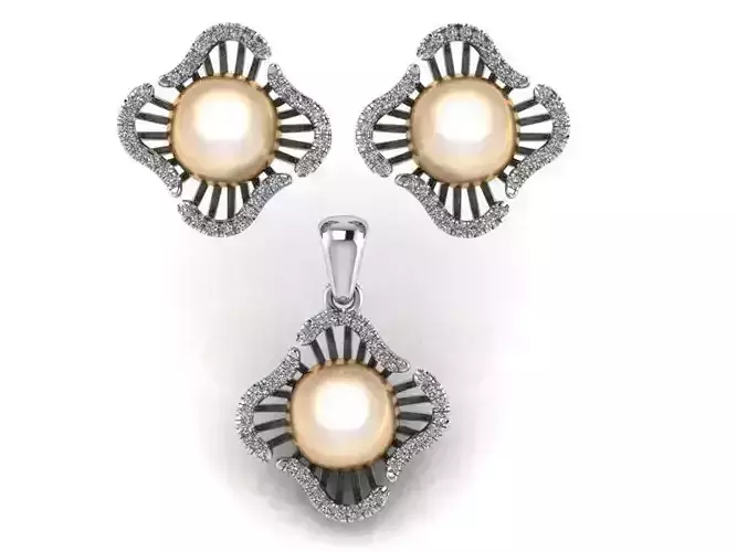 Diamond Flower Collection 2087 3D print model