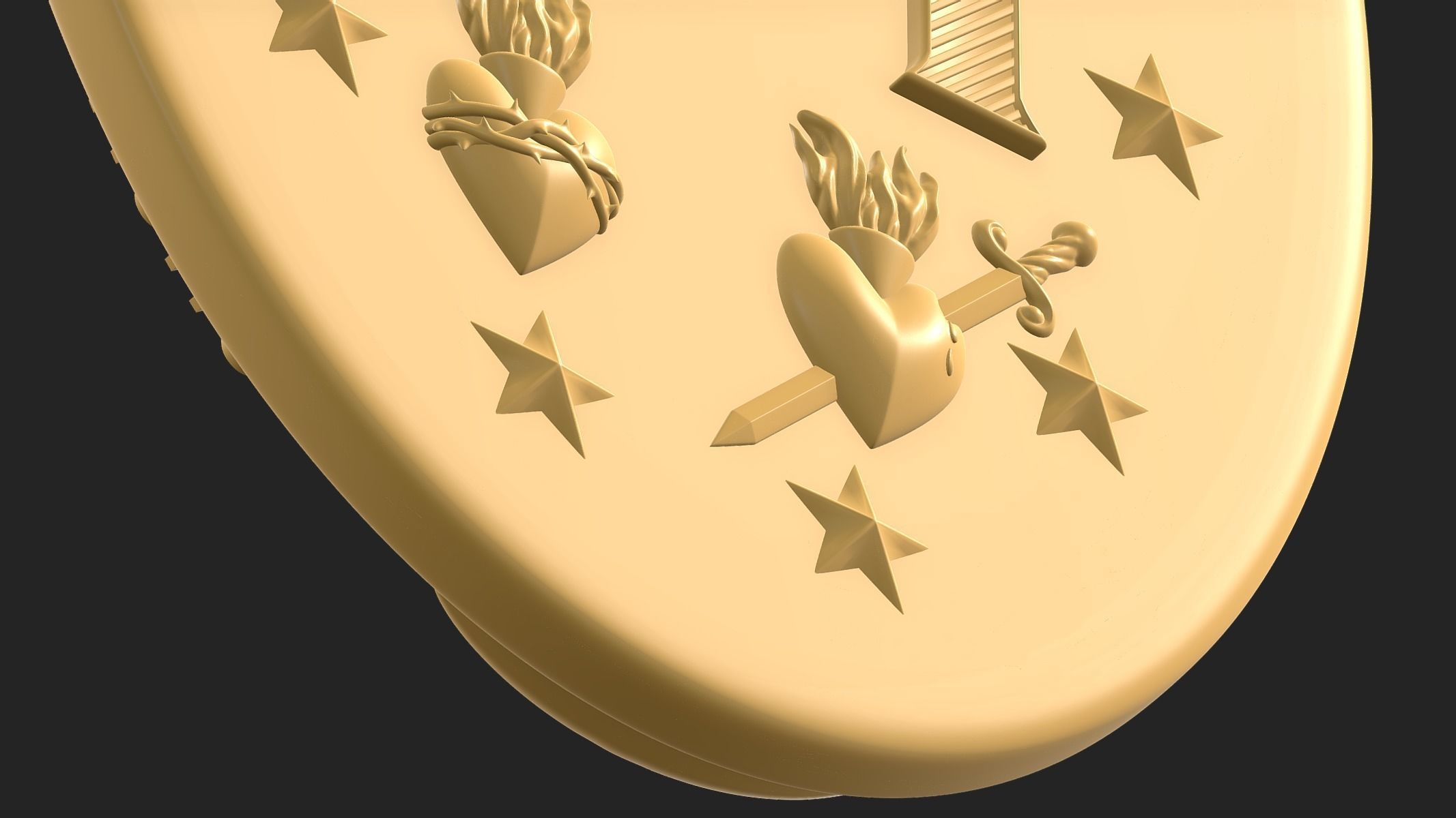 Virgen Milagrosa Miraculous 3D print model_8