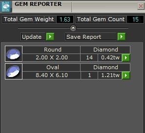 Milgrain Diamond ring 2094 3D print model 3D print model_8